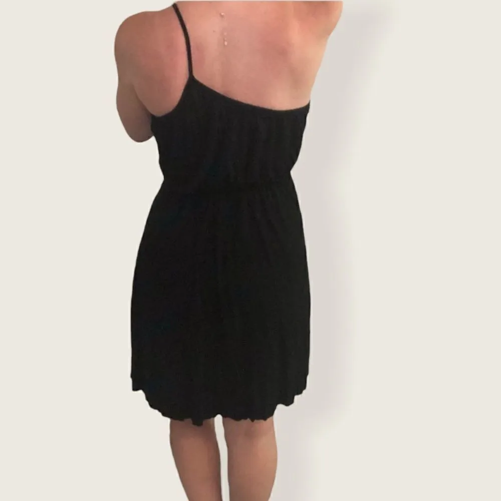 Olive Olivia One strap black dress Black - Image 4