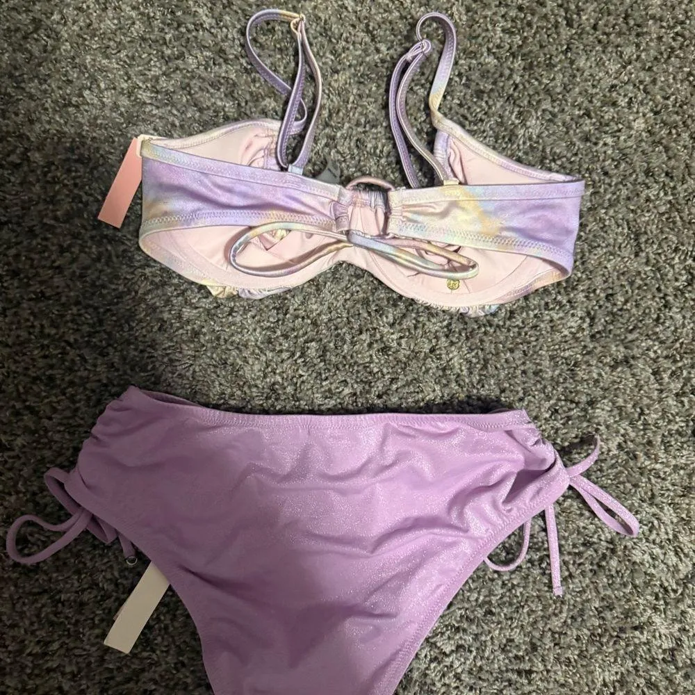 Victoria's Secret Lavender and Pastel Bikini Set - Image 2