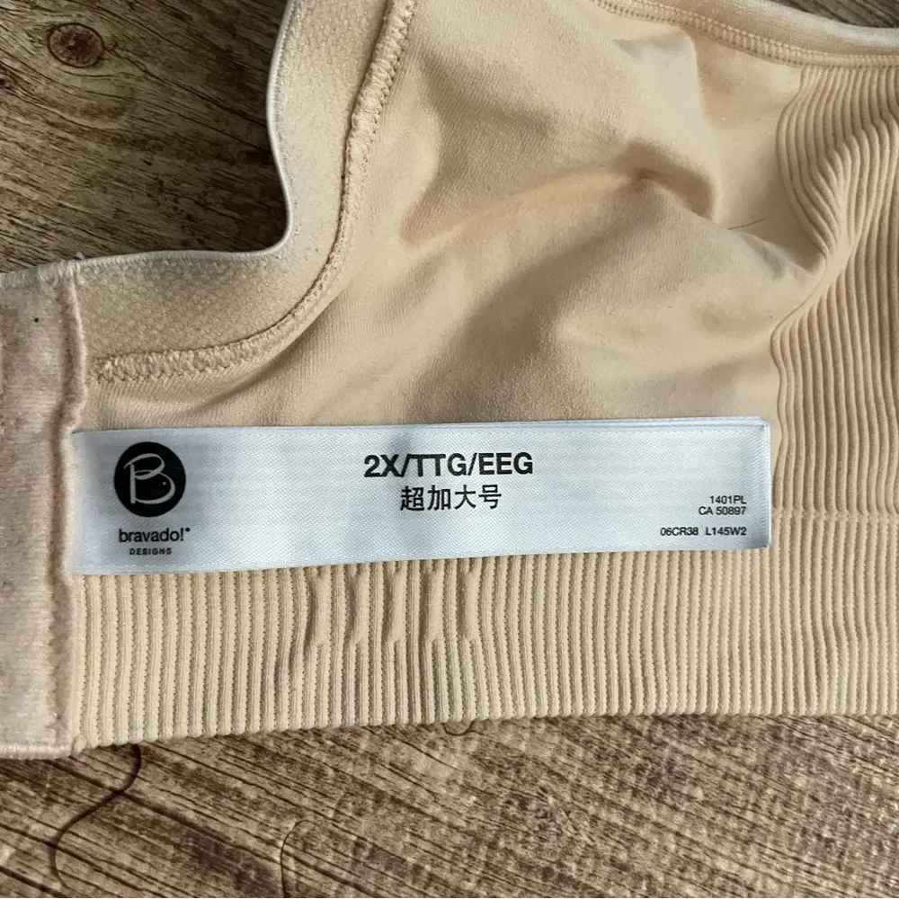 Bravado Tan Nursing Bra Size 2X - Image 3