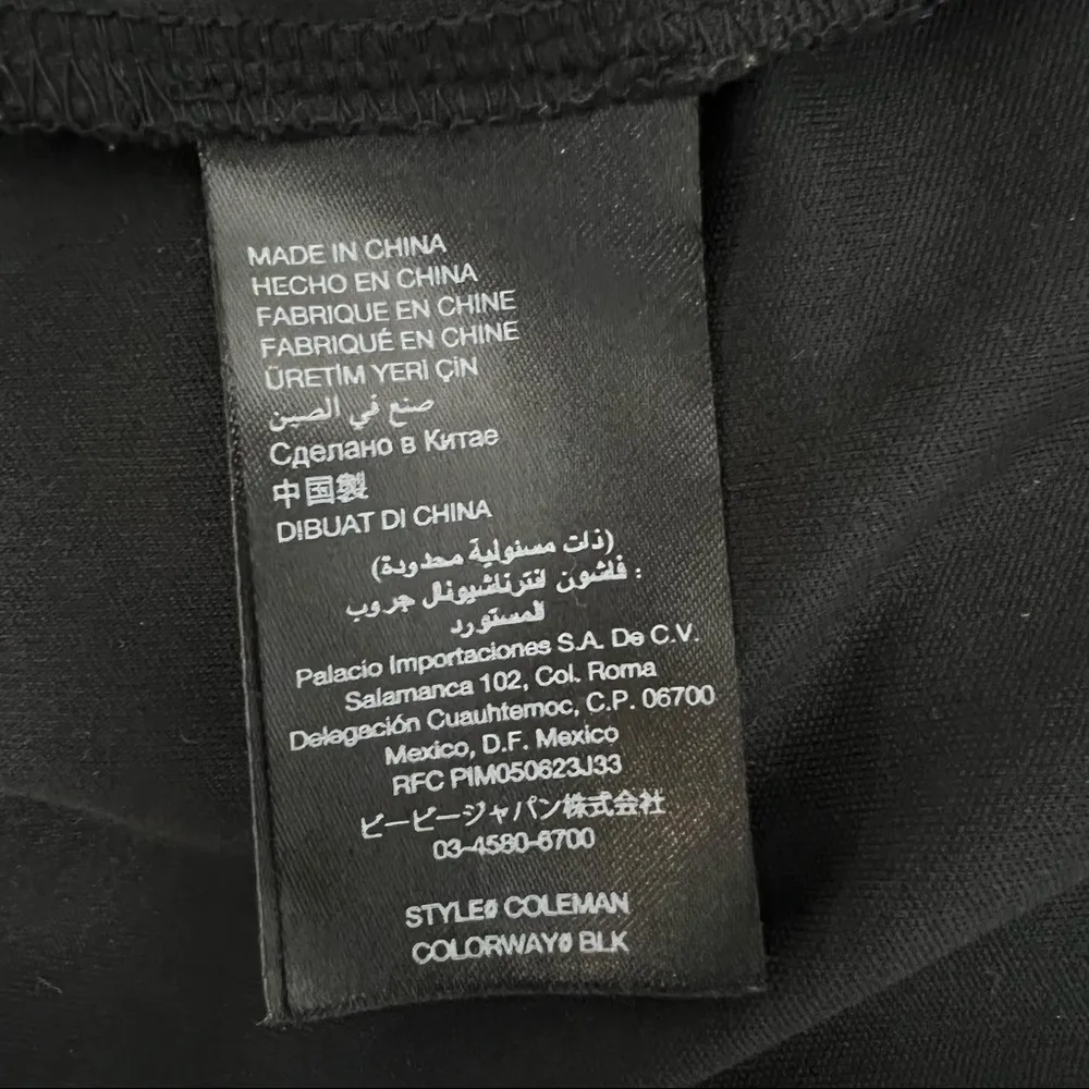 BEBE Fit and Flared Sleeveless Black Dress Open Back Cut Out Date Night Size XS - Image 7