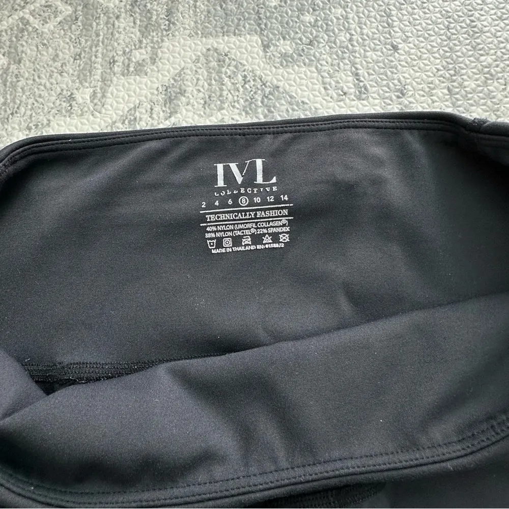 IVL Everyday Sculpted Legging Ombré Rainbow Athletic Workout Active Size 8 Pink - Image 10