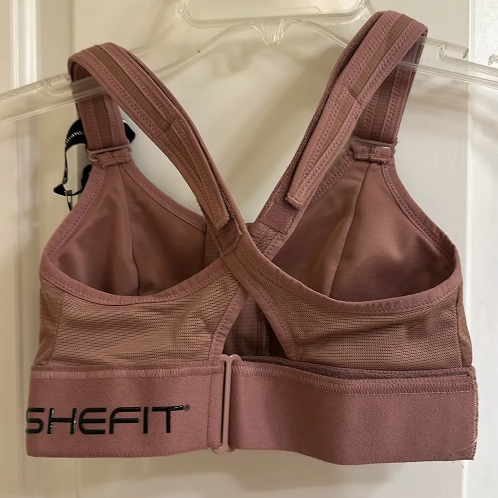 SHEFIT Ultimate Sports Bra XS Rose Taupe NEW - Image 9