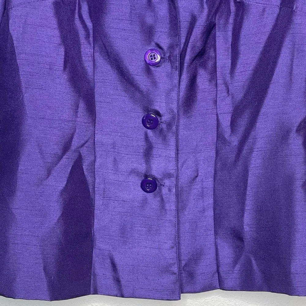 Vintage Dawn‎ Joy 3 Piece Skirt Set Purple Size undefined - Image 13
