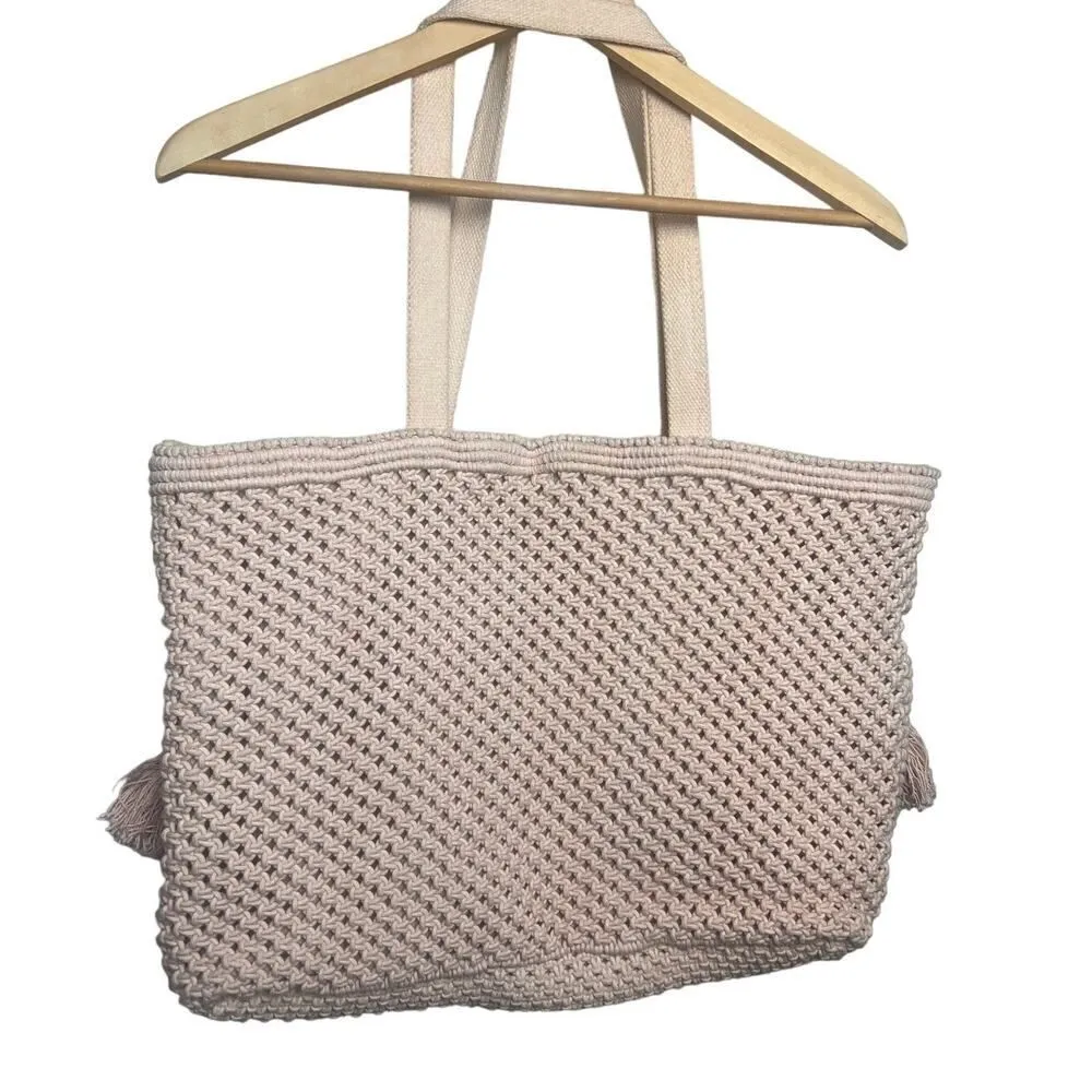 Cleobella Swoon Tote Bag in Blush - Image 5