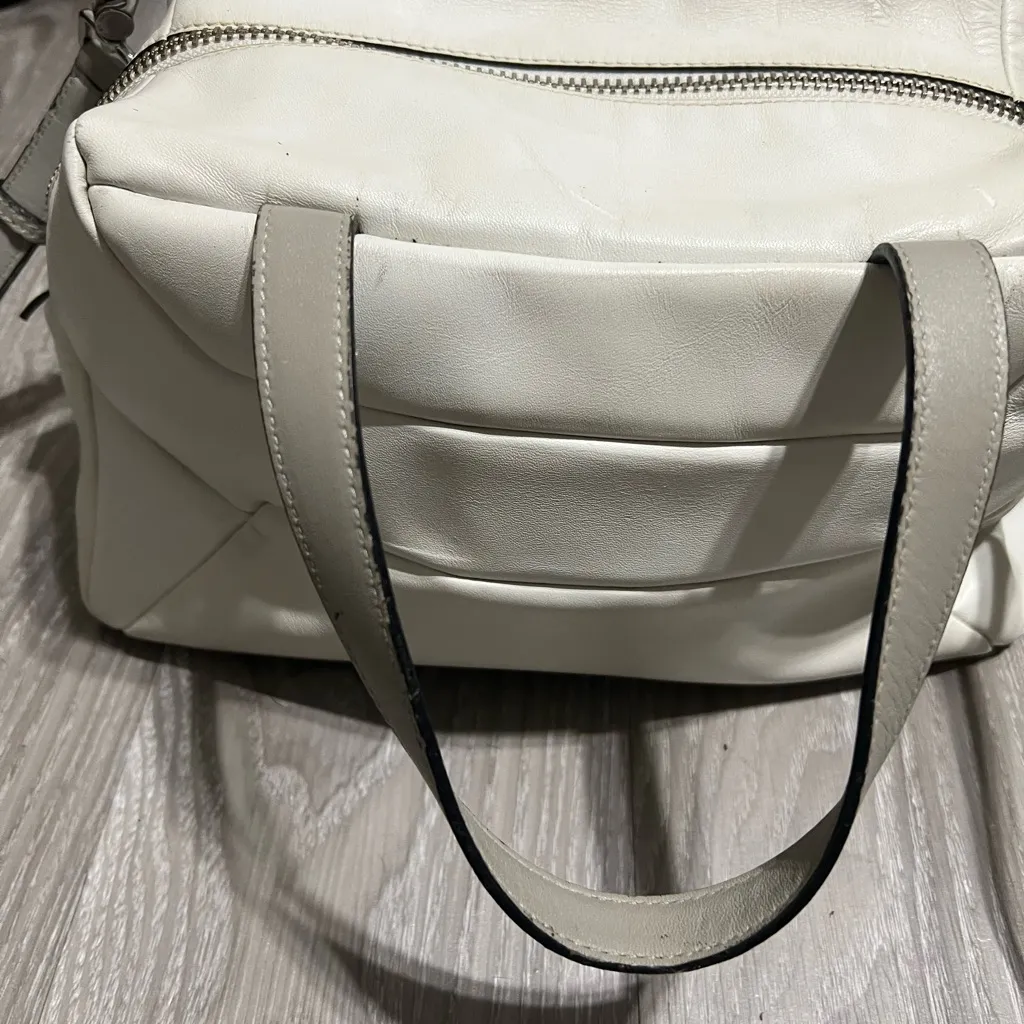 Marc by Marc Jacobs Cream Satchel - Image 5