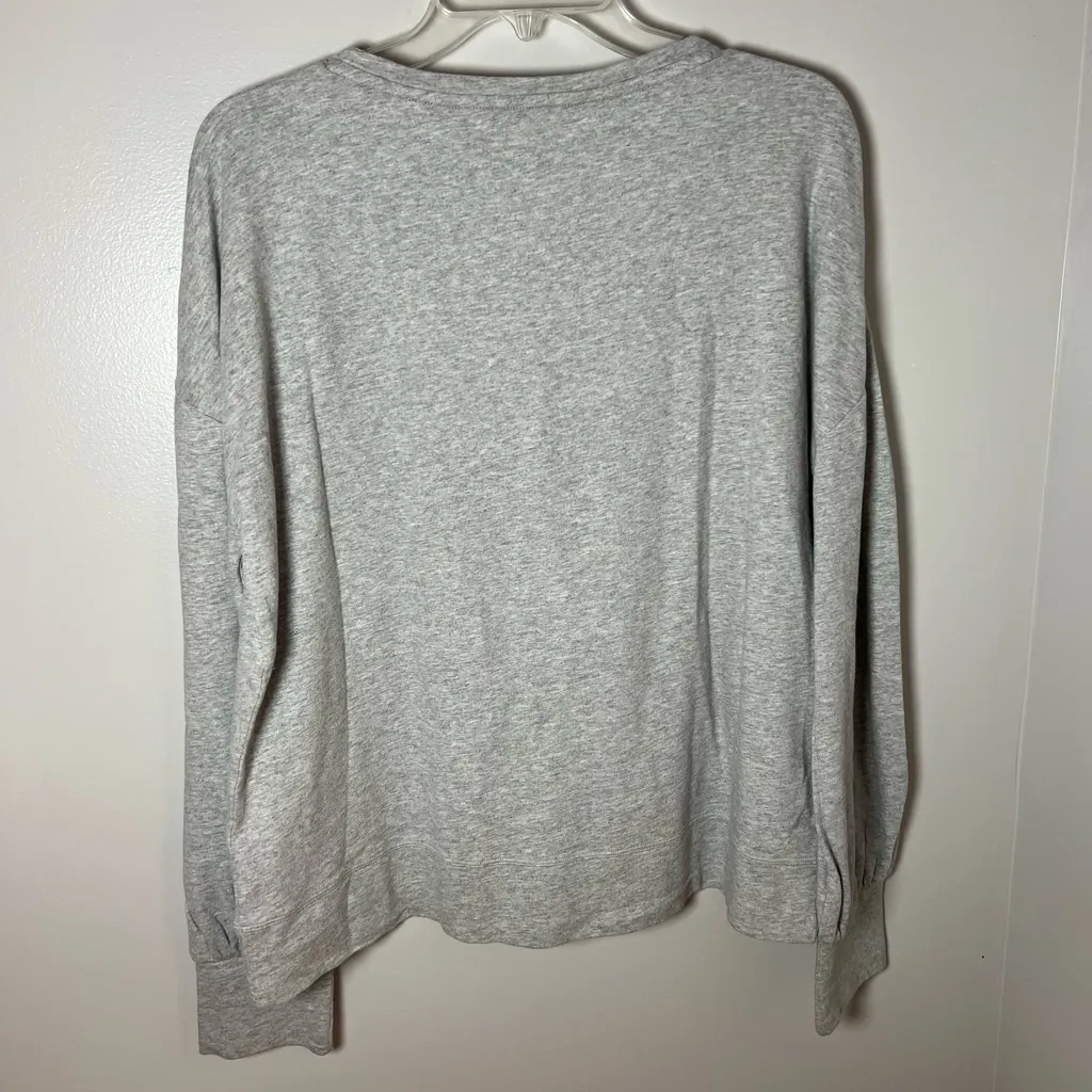 Lilly Pulitzer NEW Tippie Embellished Sweatshirt Cotton Resortwear Size Large - Image 7