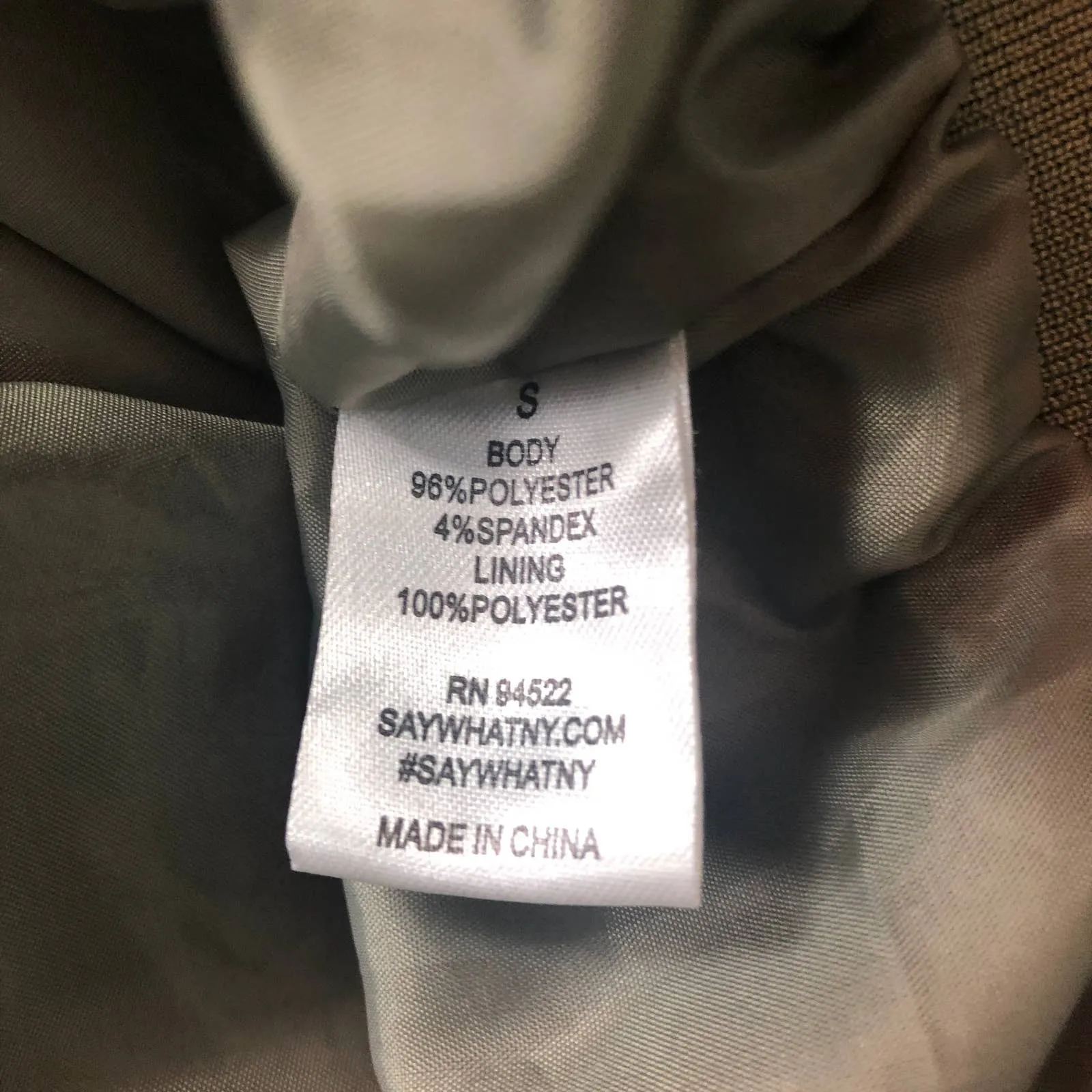 Say What? Full Zip Floral Jacket S - Image 11