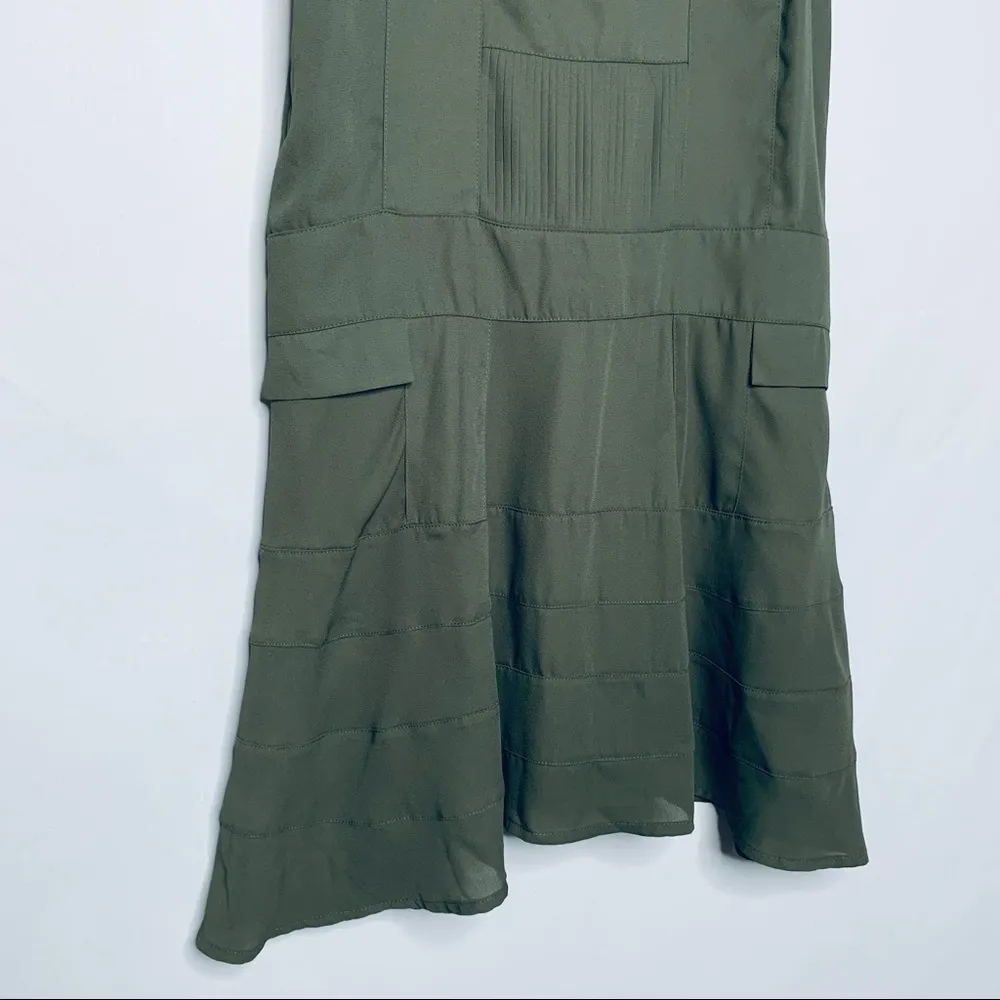 L’AMOUR Nanette Lepore NWT Army Green Dress Size XS - Image 2