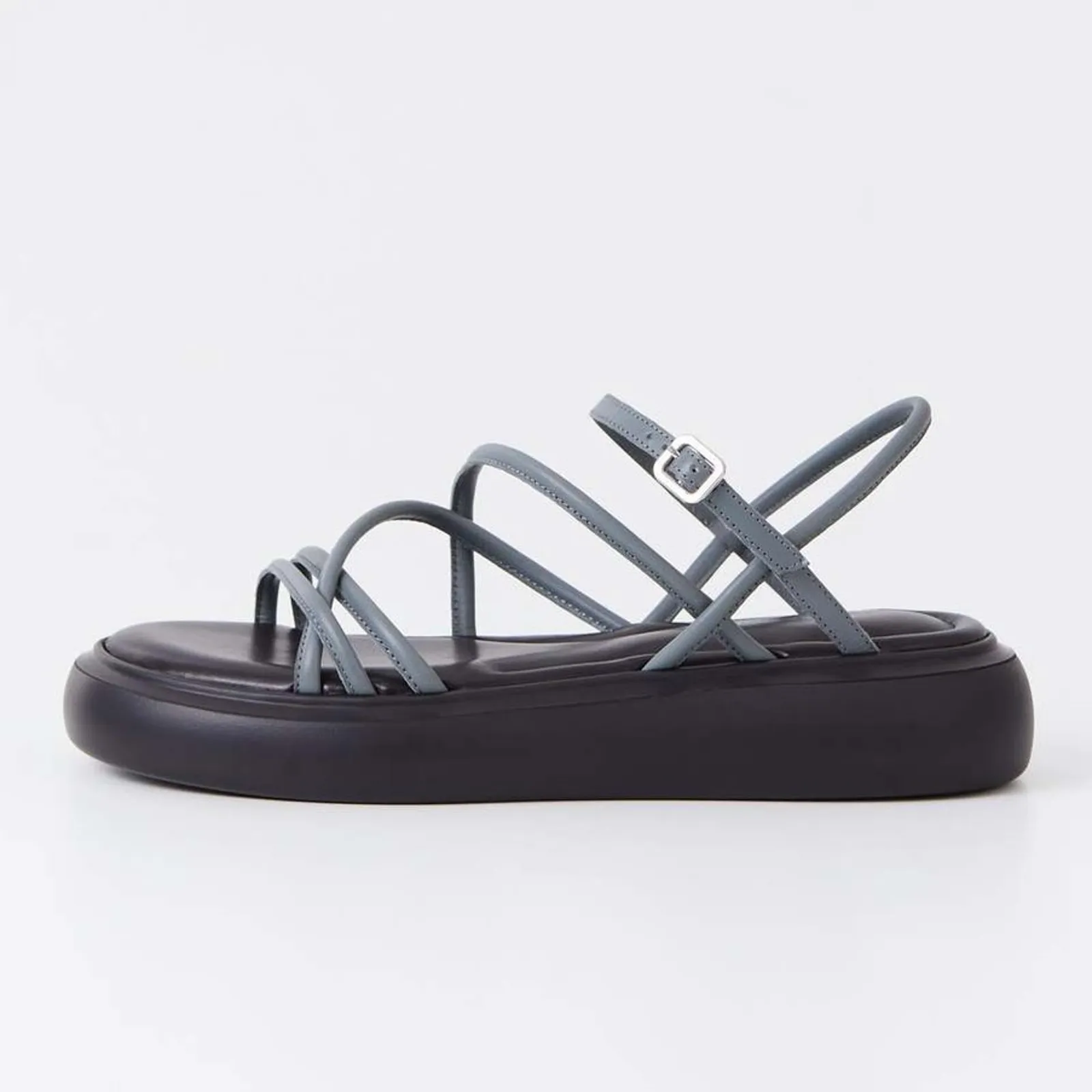 Vagabond Shoemakers Blenda Strappy Sandal in Ash Blue - Image 2