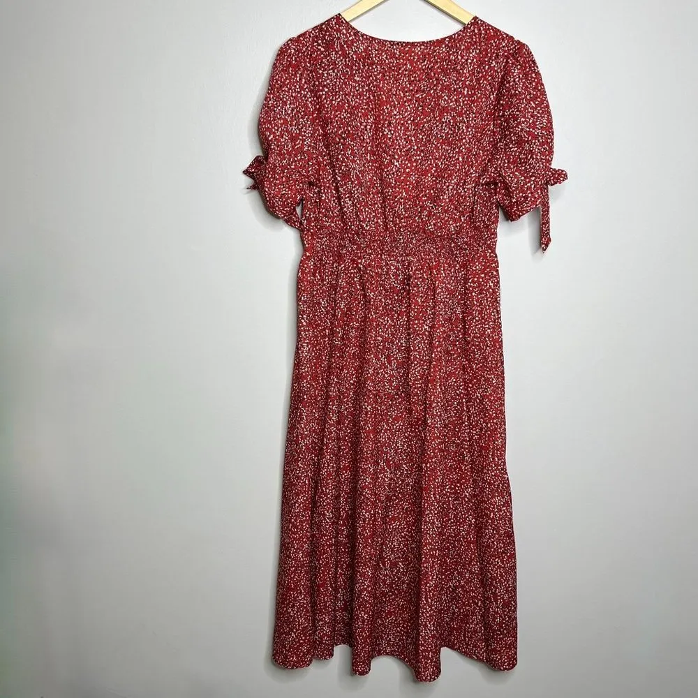Cupshe Red Polka Dot Maxi Dress - Image 5