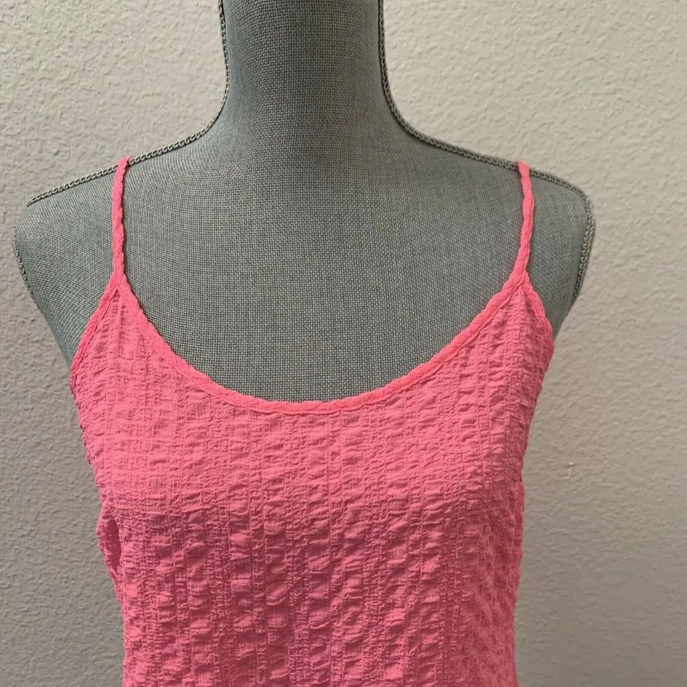 Lilly Pulitzer Naeem Pink Fringe Top XS Excellent Condition Sleeveless RARE HTF - Image 3