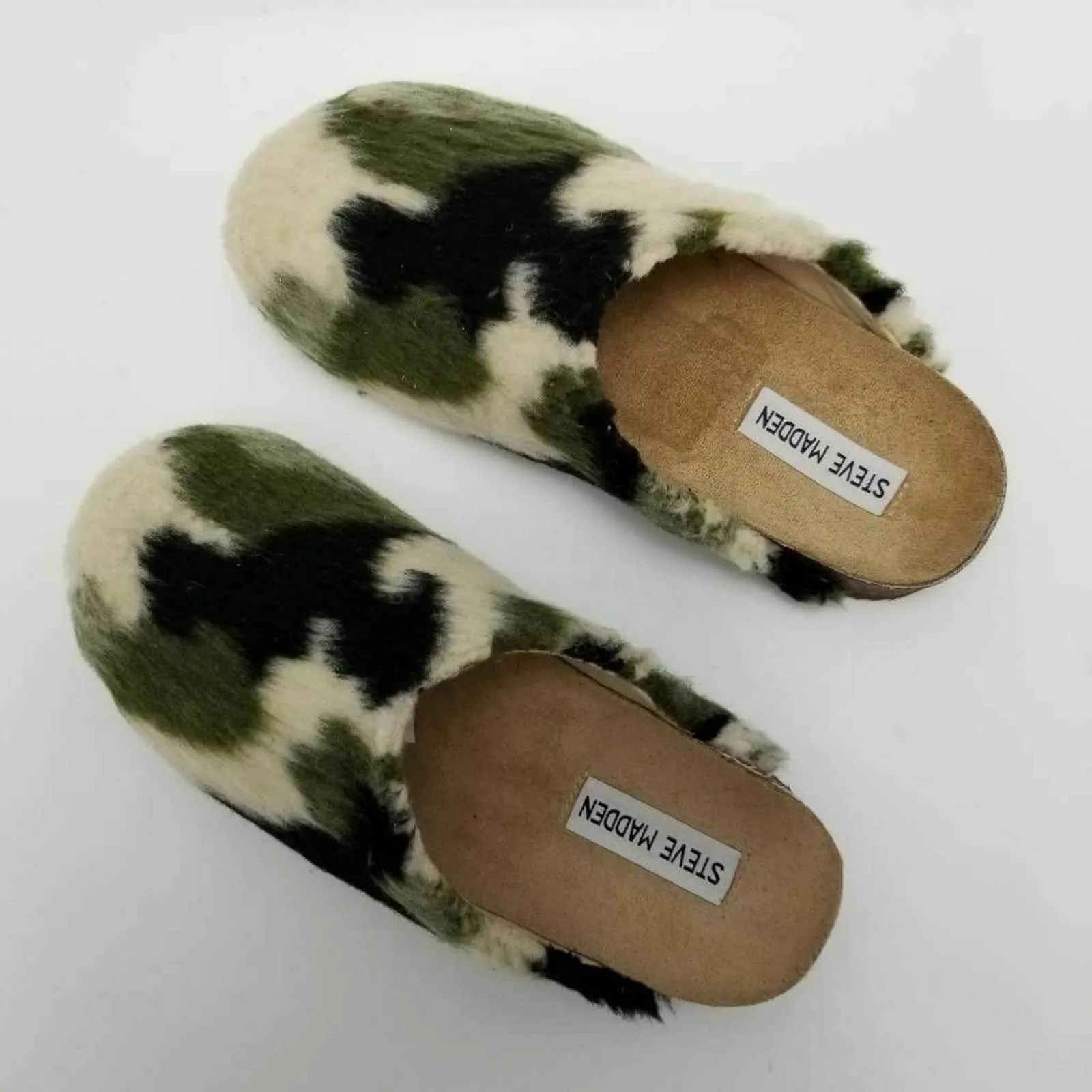 Steve Madden Womens Vesa Clog Slippers Camouflage - Image 2