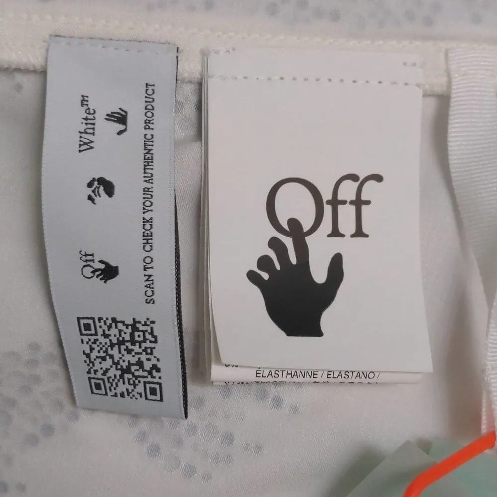 Off-White Virgil Abloh Gender Inclusive Beaded Jungle Slipdress EUR 42 (6) New - Image 11