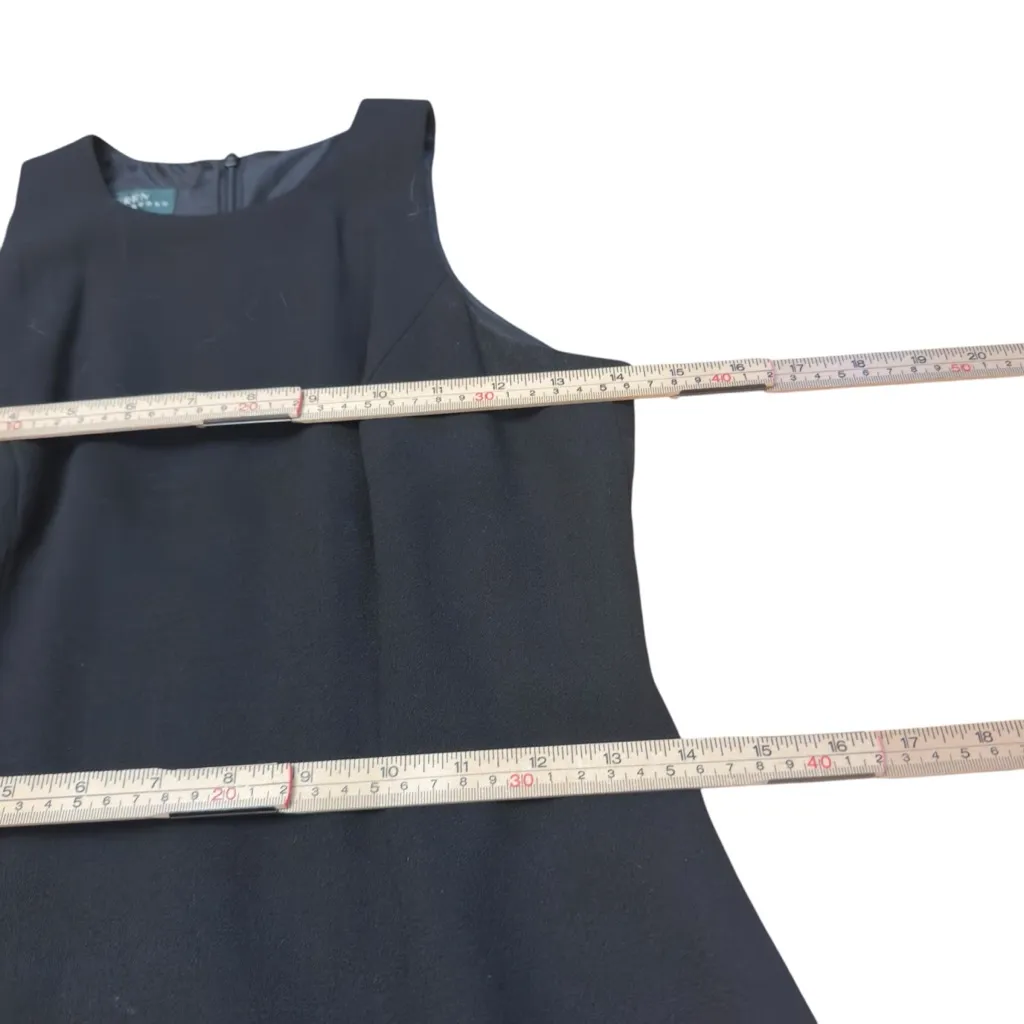 Lauren Ralph Lauren Black Wool Maxi Dress Sleeveless Formal Elegant 2P EUC - Image 11