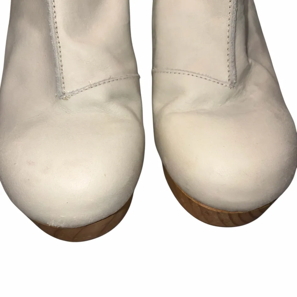 Free People Bone Off White Amber Orchard Clogs Shoes size 40 - Image 7
