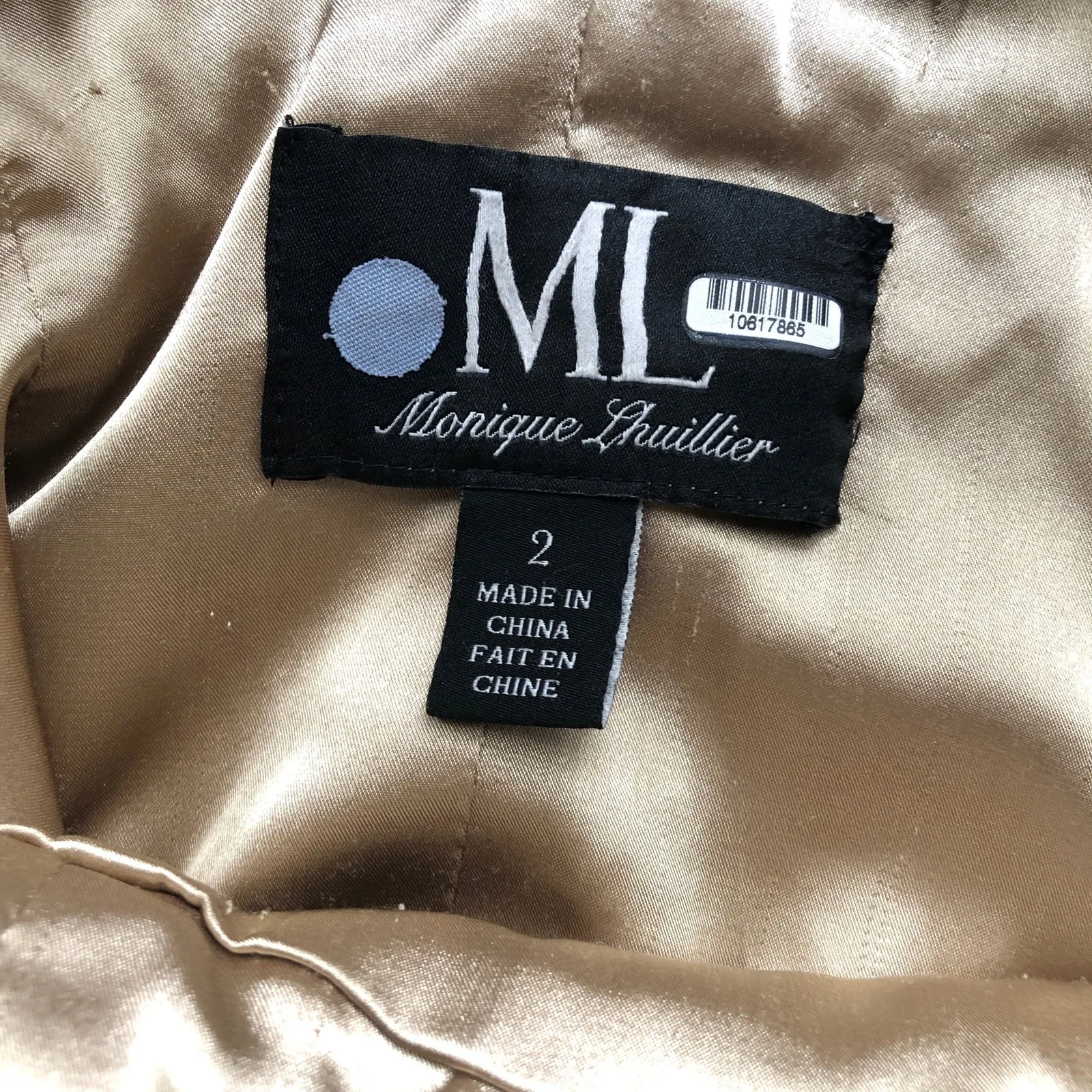 Monique Lhullier Lusting Over You Black Gown Size 2 - Image 10