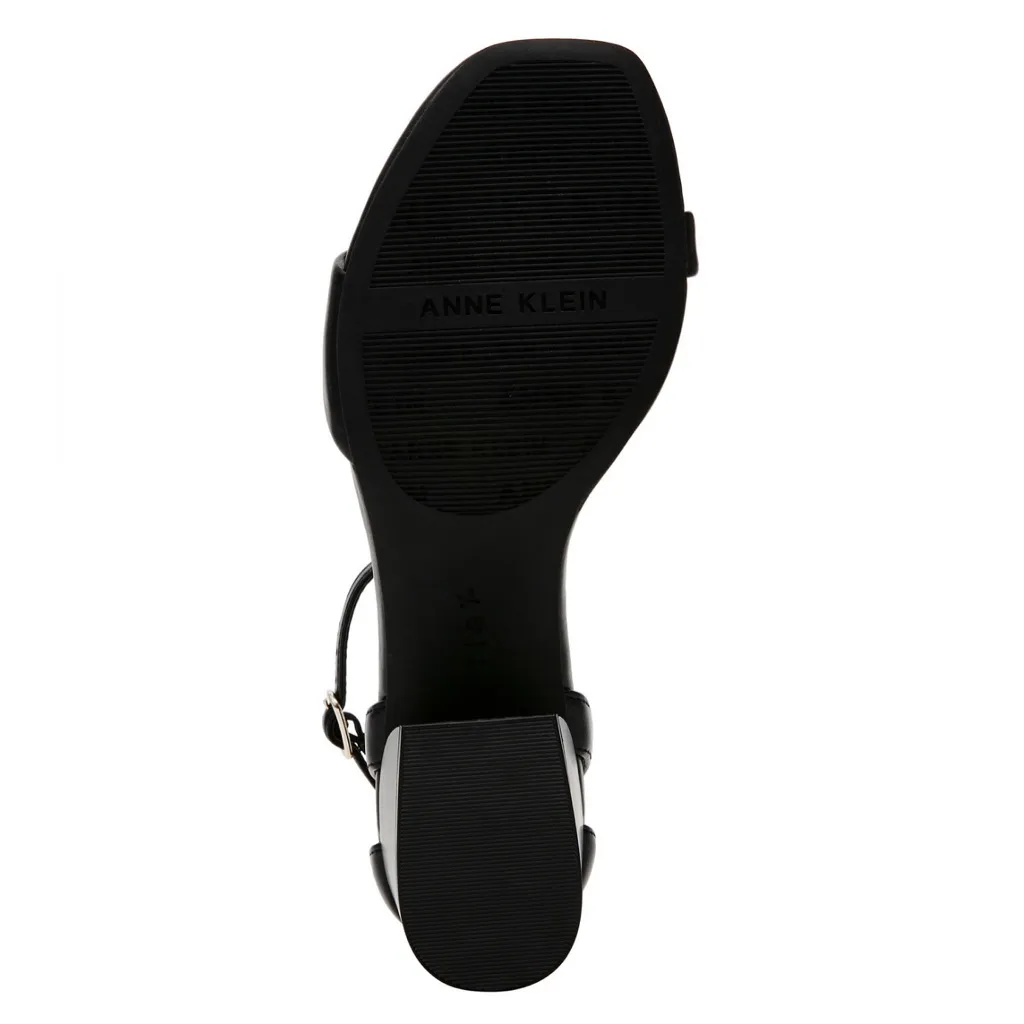 Anne Klein Women's Mia Ankle Strap Block Heel Dress Sandals- Black- Size 9.5 - Image 6