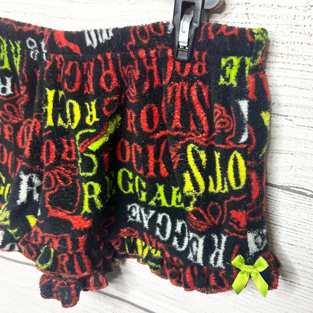 Bob Marley Roots Rock Reggae 2 Piece Pajama Set Size Medium Tank Top & Shorts Red - Image 6