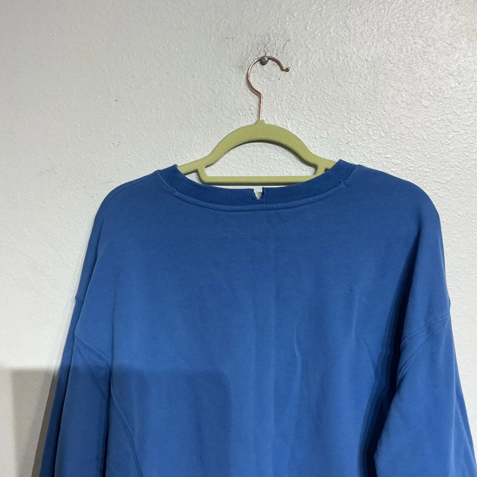 Joy Lab Blue USA Sweatshirt Sz M Size M - Image 8