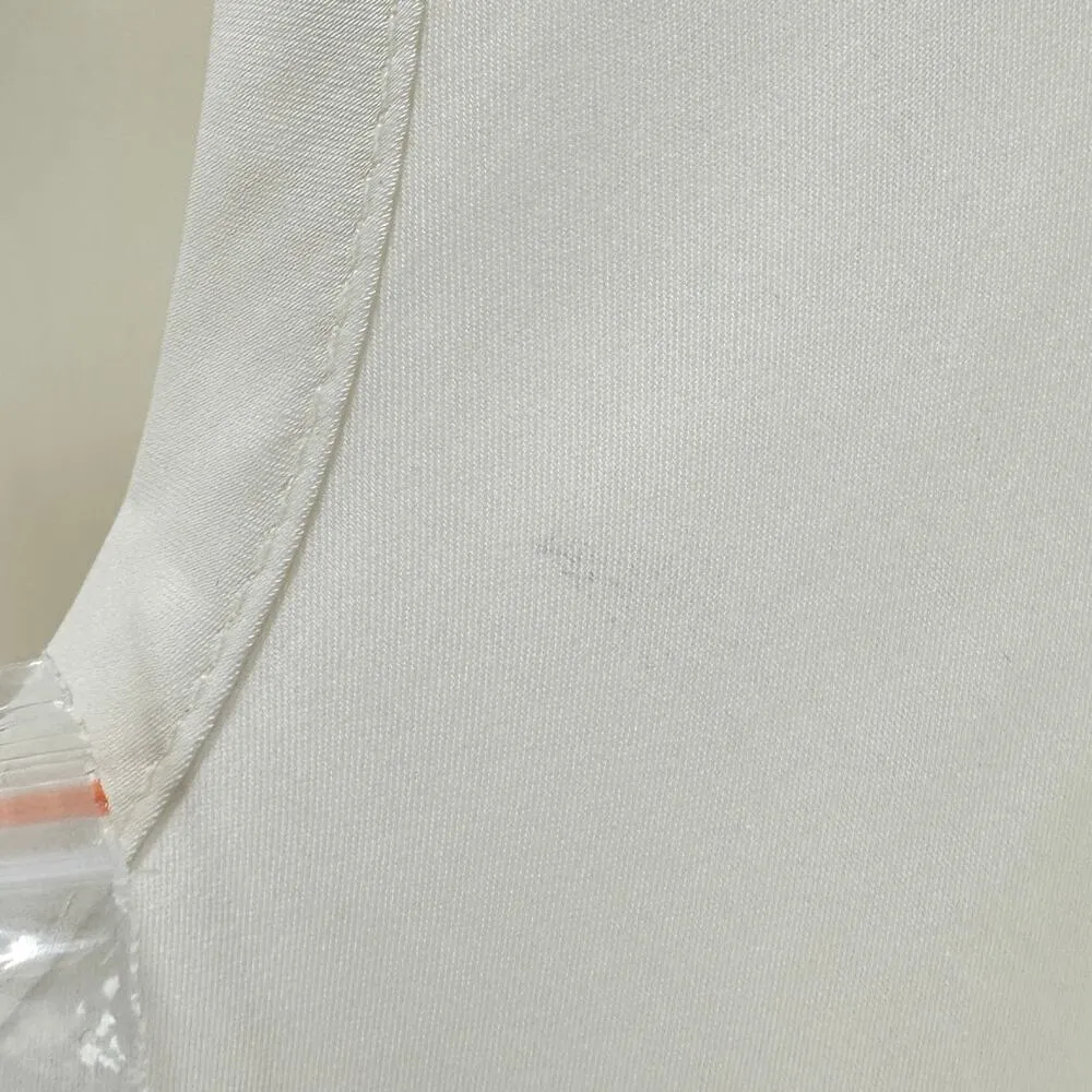 J.Crew Drapey Tee Shirt Top Blouse Viscose Ivory Classic Neutral Small NWT - Image 10