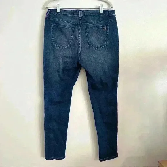Michael Kors Skinny Blue Jeans Size 10‎ Stretch Women - Image 7