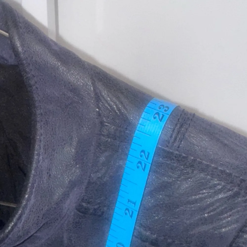 Free People Grey Blue Jacket Women's Size Small to Medium - Image 6