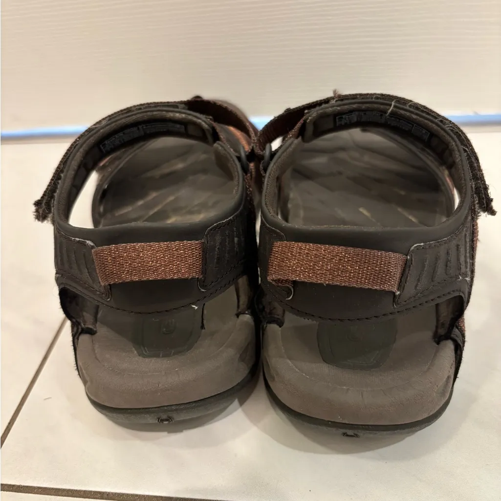 Teva Dark Brown Strappy Sandals W8 - Image 6