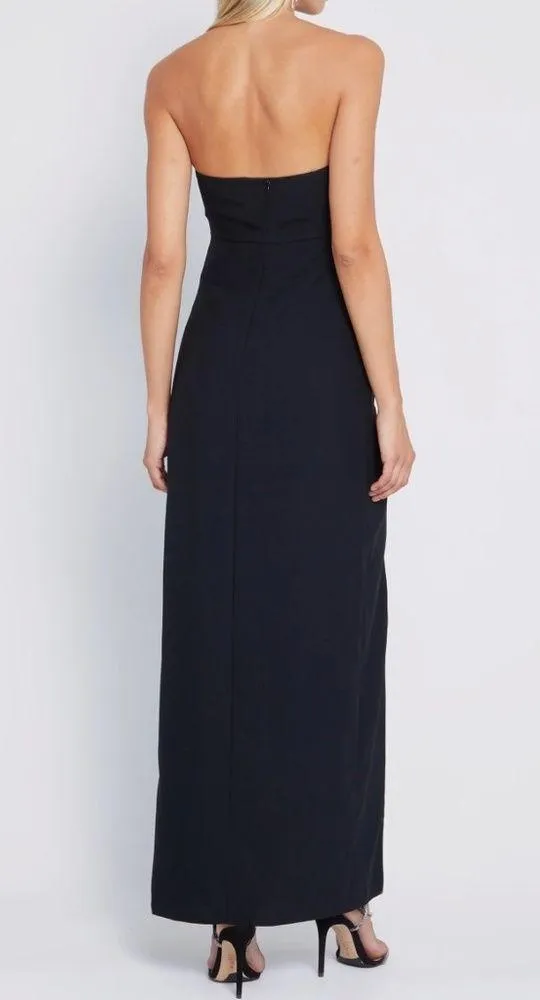 OPT Votna Maxi Black Dress Size 4 - Image 3