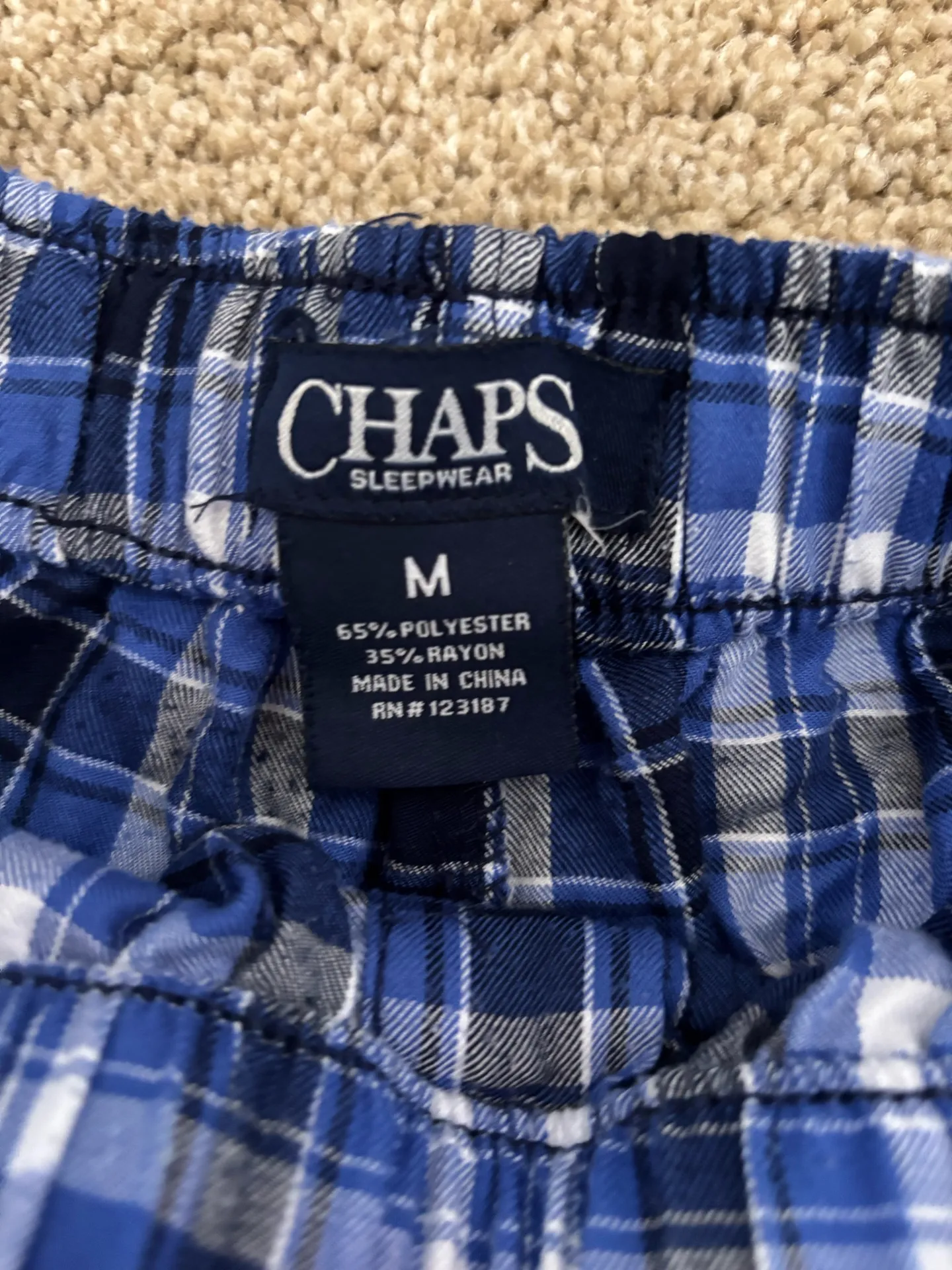 Sweatpants Blue Size M - Image 2