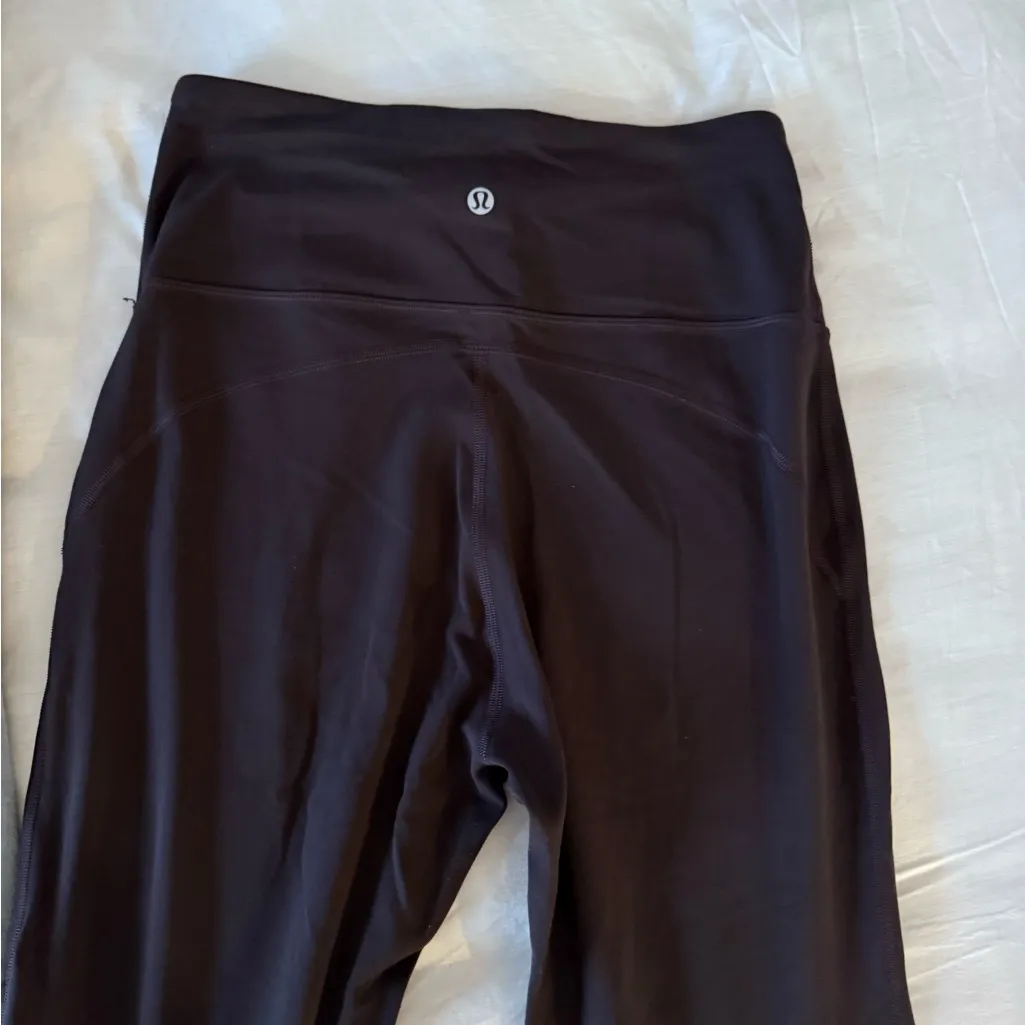 Lululemon Brown high raise flare leggings - Image 3