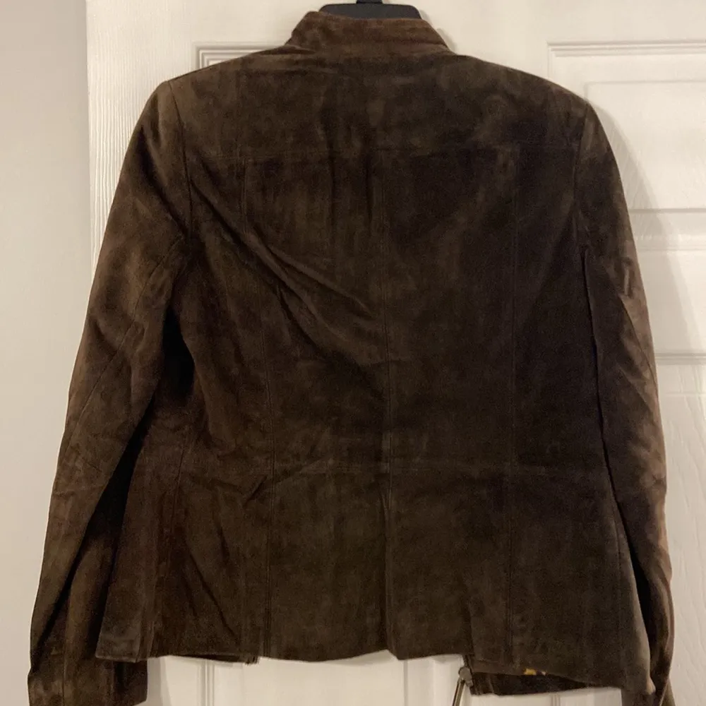 Jones New York Signature 100% genuine leather women’s jacket size S - Image 6