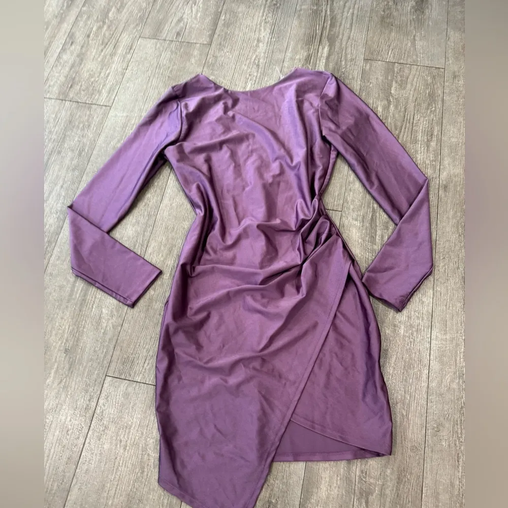 BOUTIQUE wrap style purple dress ✨ Size L - Image 8