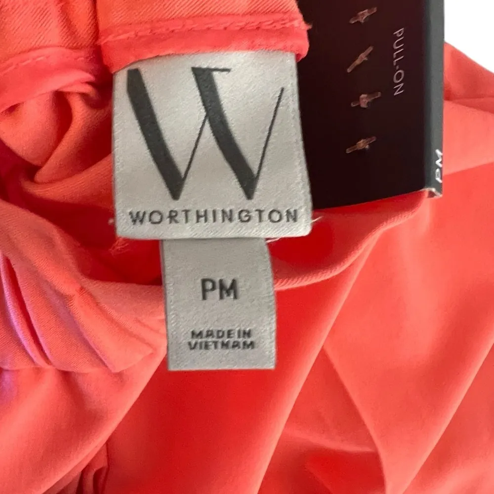 Worthington Petite Pants Georgia‎ Peach nwt - Image 8