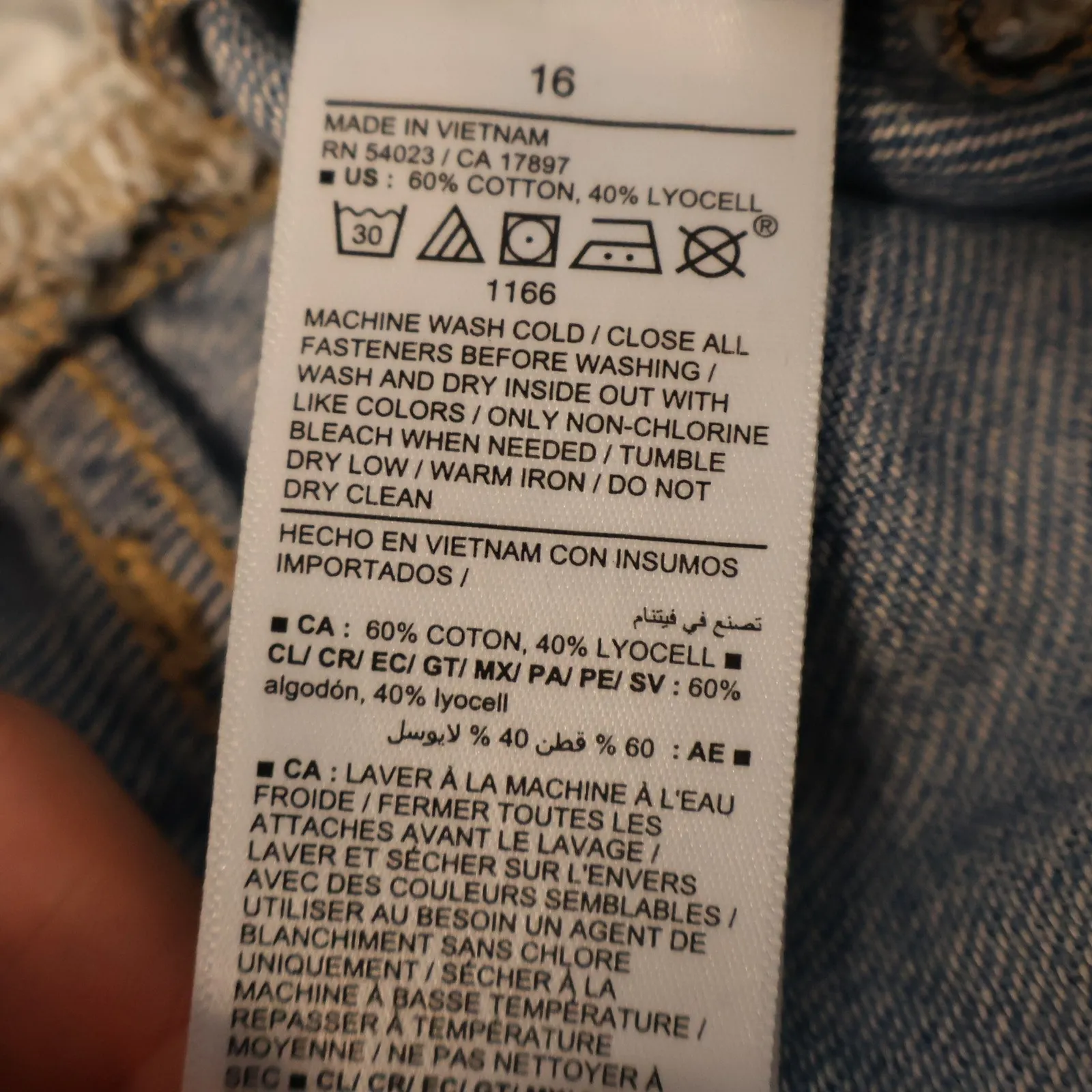 Old‎ Navy Denim Midi Pencil Skirt Womens Mid Rise Slit Closet Staple Size 16 - Image 5