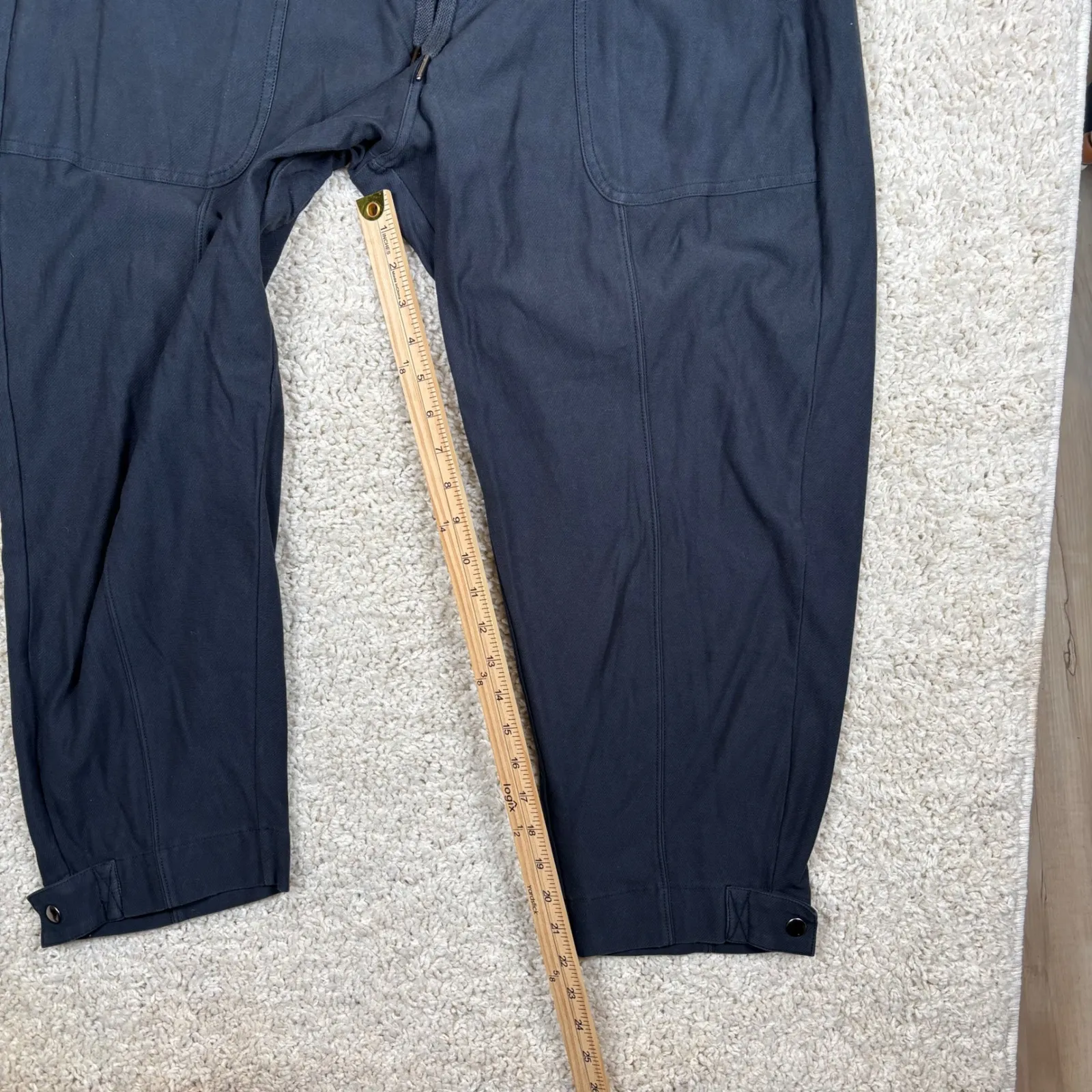 Athleta Farallon Weekender Pant Charcoal Gray Cropped Jogger Womens XL - Image 2