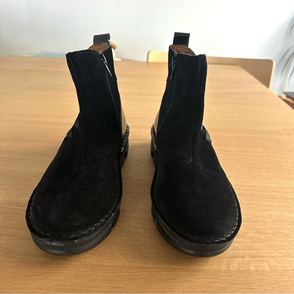 New Onfoot Spain Walking Boots Waterproof Leather Boots Size EU 38 US 7.5 Black - Image 6