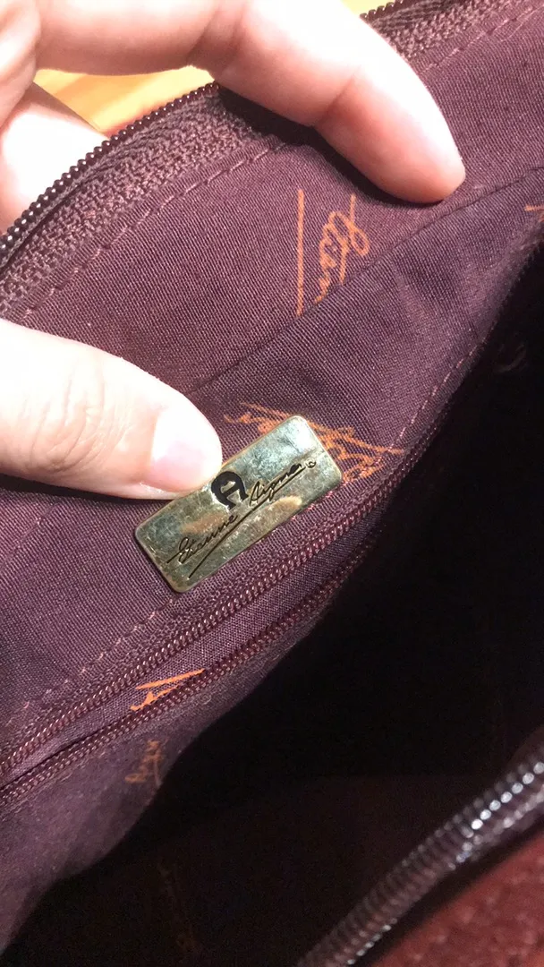 Vintage  Bag Purse Crossbody Leather - Image 8