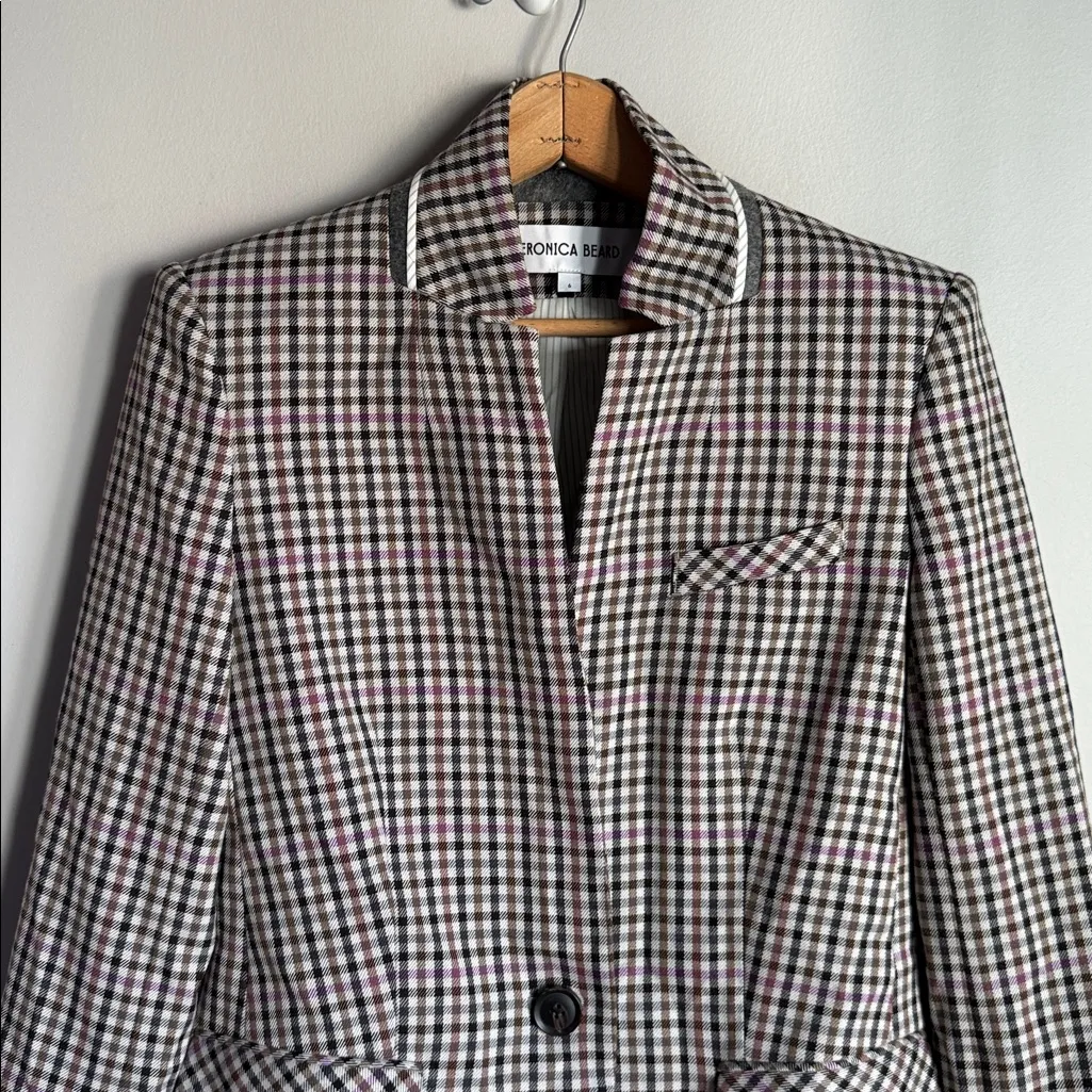 VERONICA BEARD  Katie Plaid Dickey Jacket 6 - Image 6