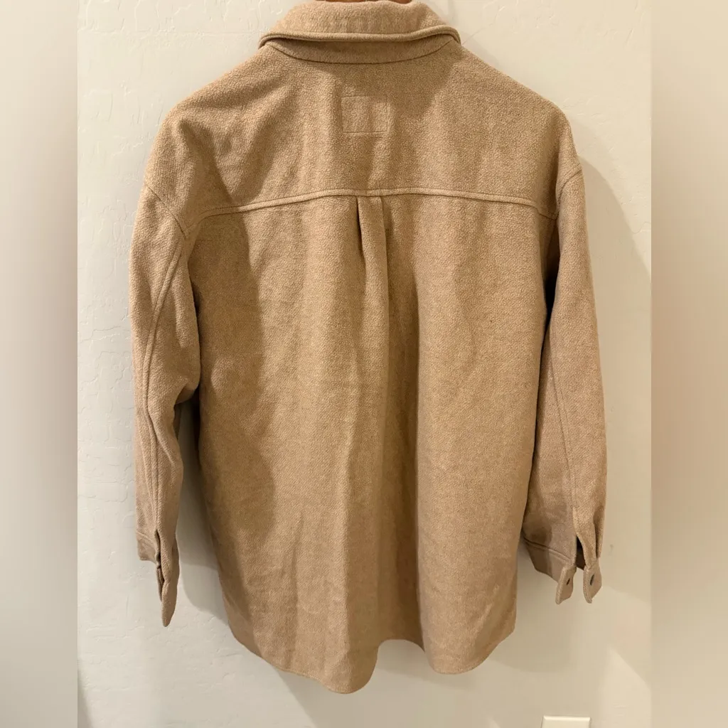 Old Navy Brushed-Twill Shacket for Women – Size XL - Image 3