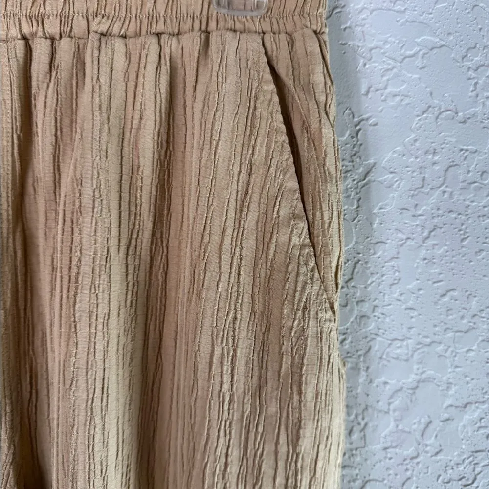 The Range Gauze Wide Leg Pant in Tanlines Size M NWT - Image 7
