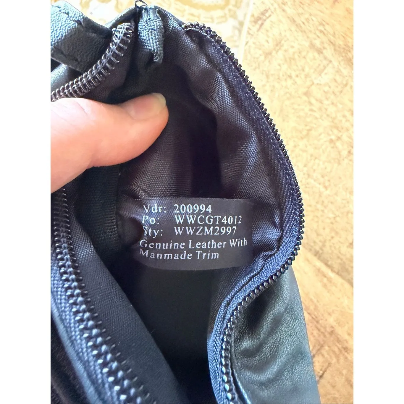 Wilsons Leather Women’s Black Crossbody Bag Genuine Leather - Image 6