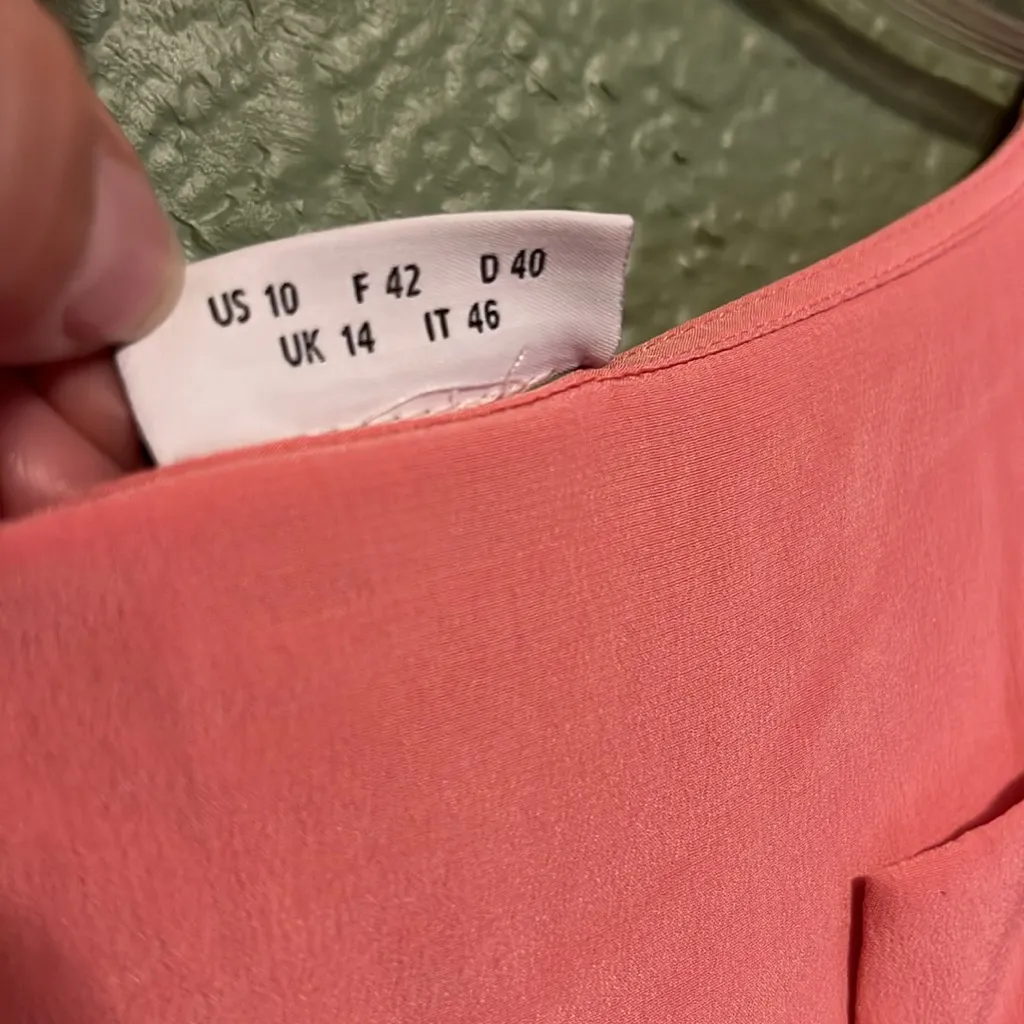 Akris Punto Coral V Neck Blouse - Image 8