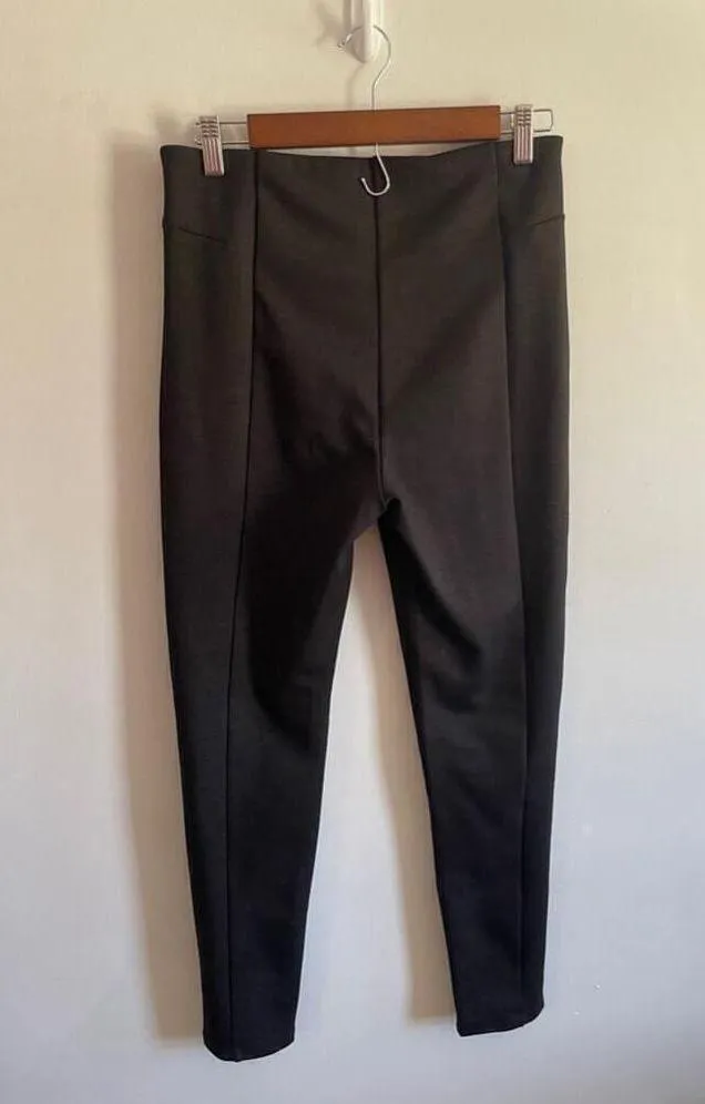 Women's Liverpool Los Angeles Black Straight Leg Snakeskin Legging Pants Size 10 - Image 5