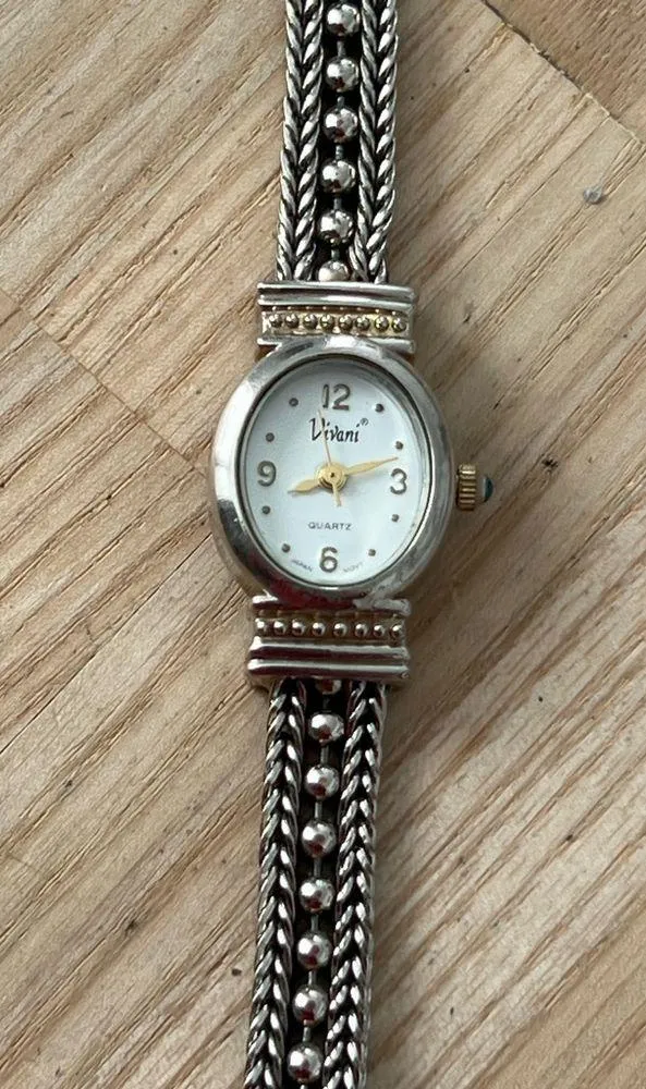 Fashion Watch Vivani Brand Silver - Image 2