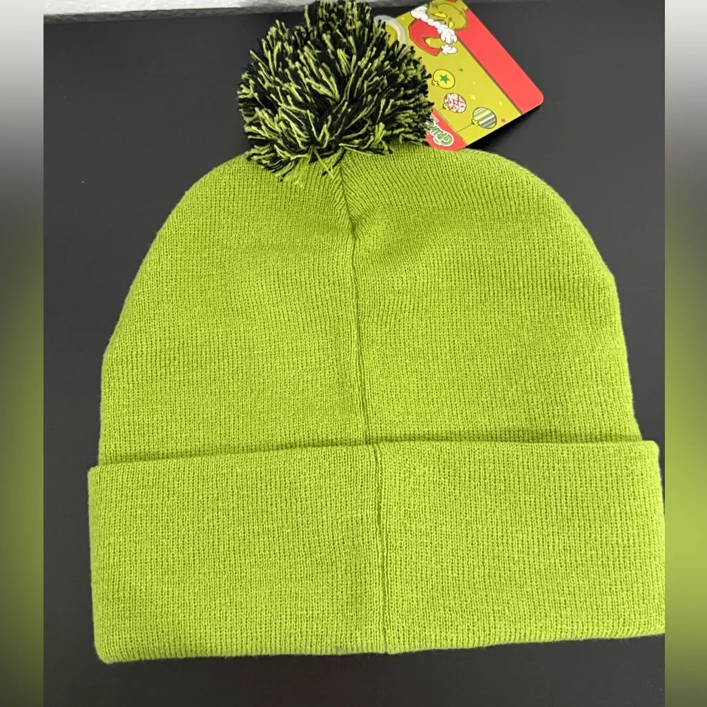 Nwt The Grinch Beanie Hat Green - Image 2
