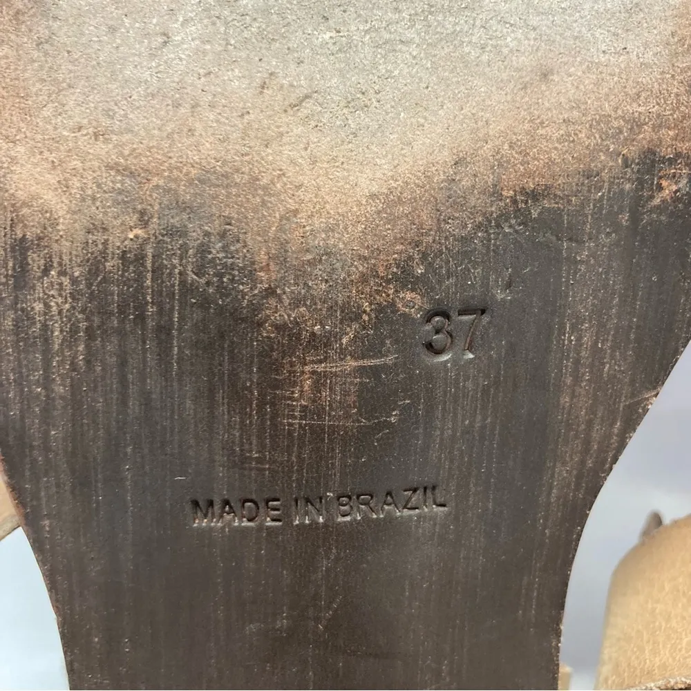 Chocolat Blu leather sandals size 37‎ - Image 7