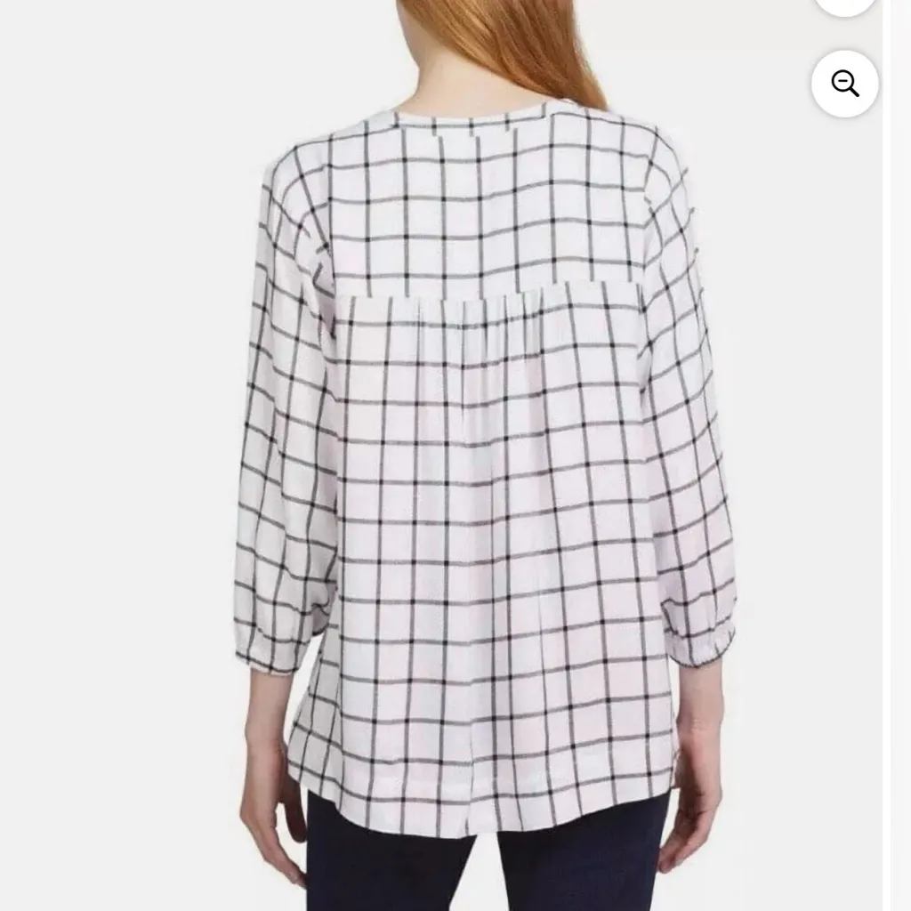 NWT- Wrangler Plaid Blouse - Image 2