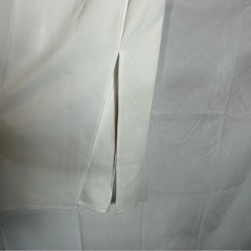 Showpo. Mini Love Dress White Sleeveless Square Neck Size 8 - Image 3