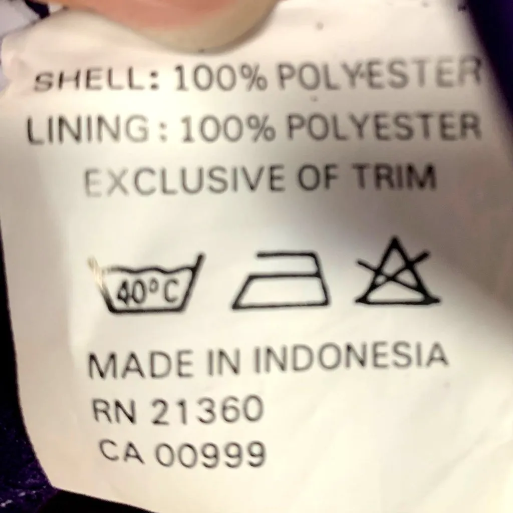 Mori Lee Madeline Gardiner Purple Satin Midi Evening Dress 5/6 Bridesmaid Party - Image 11