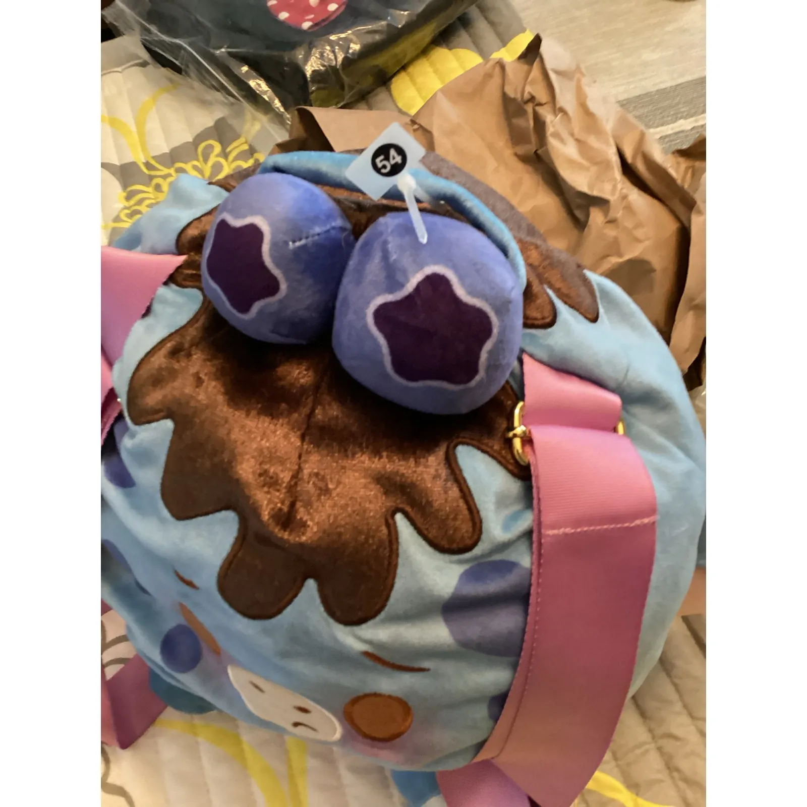 NWT Disney Parks Munchlings Eeyore Blueberry Muffin Baked Treats Collection Bag - Image 7